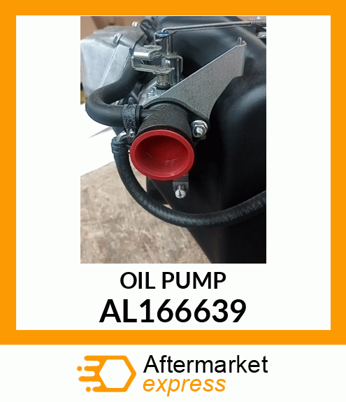 OIL PUMP, PUMP, HYDRAULIC, 45 CCM, AL166639