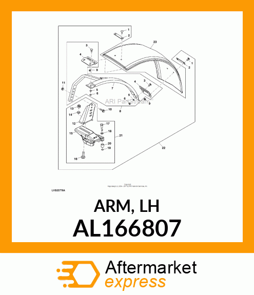 ARM, LH AL166807