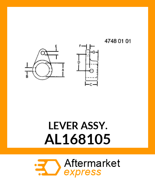 LEVER ASSY. AL168105