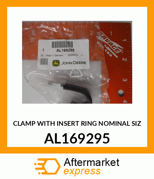 CLAMP WITH INSERT RING NOMINAL SIZ AL169295