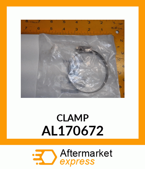 CLAMP, HOSE CLAMP, 50 AL170672