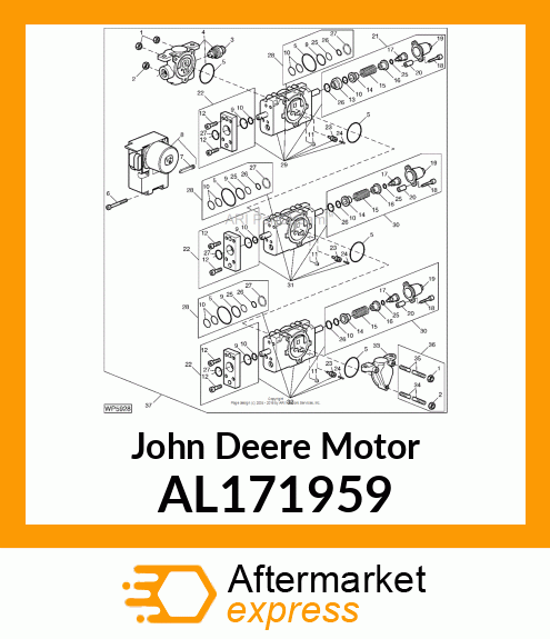 MOTOR, STEPPER MOTOR REF.: AL219124 AL171959