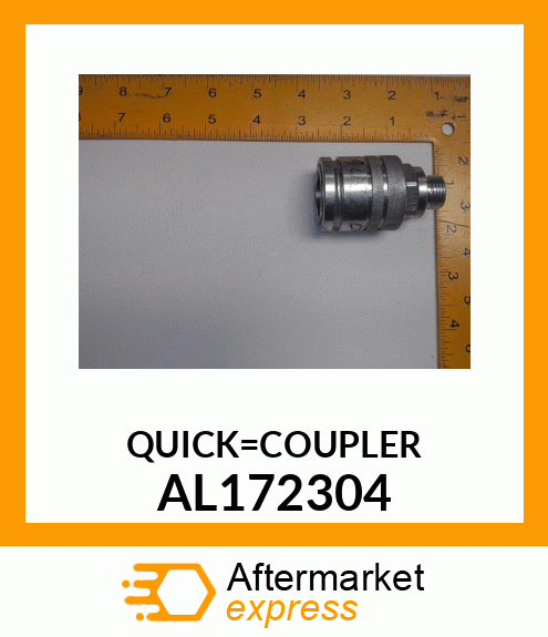 HYDR.QUICK COUPLER SOCKET, ISO COUP AL172304