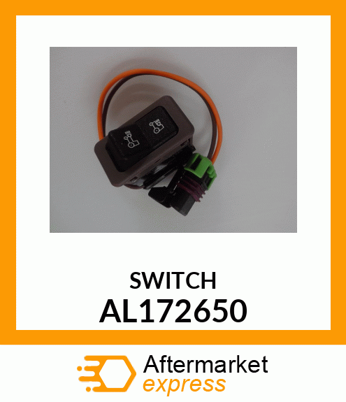 TOGGLE/ROCKER SWITCH, HEADLIGHTS BE AL172650