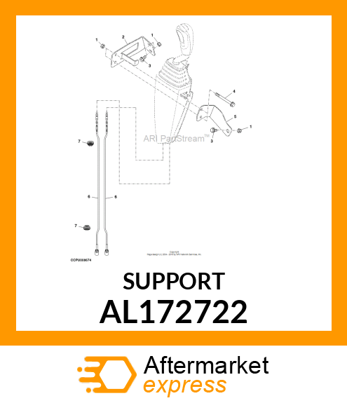 SUPPORT ASSY. AL172722