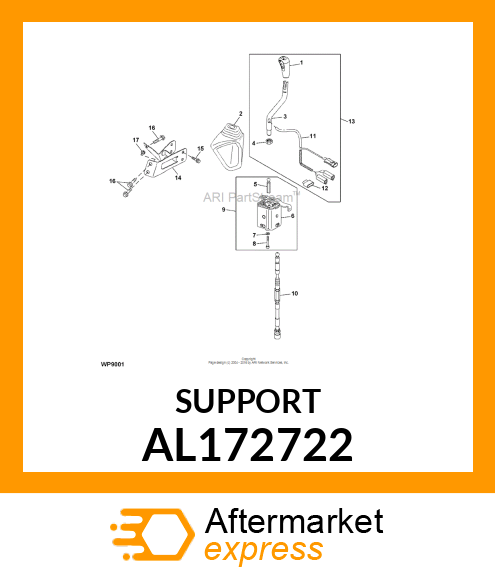 SUPPORT ASSY. AL172722