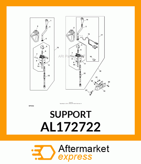 SUPPORT ASSY. AL172722