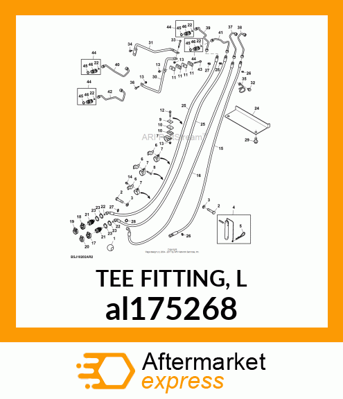 TEE FITTING, L al175268