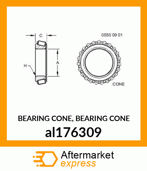 BEARING CONE, BEARING CONE al176309