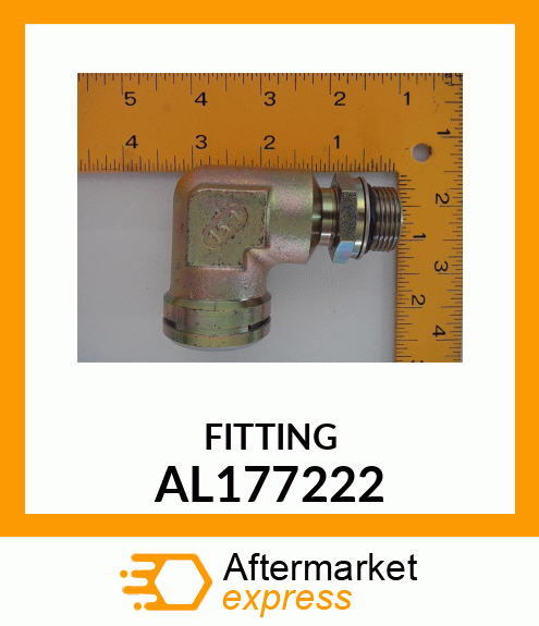 ELBOW FITTING, DN22/M22 FEMALE AL177222