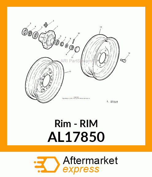 Rim - RIM AL17850