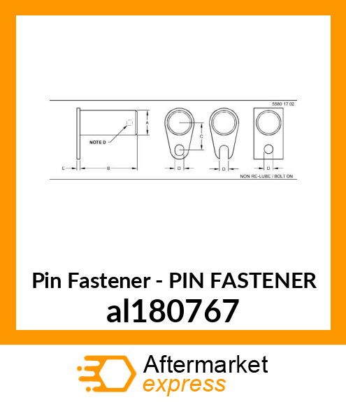 PIN FASTENER al180767