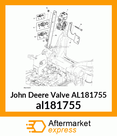 VALVE, TRAILER BRAKE VALVE al181755