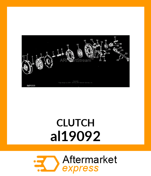 CLUTCH DISK al19092