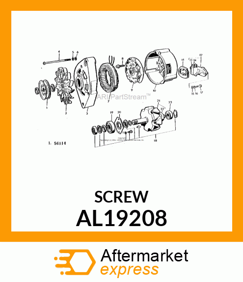 Screw - (Part is Obsolete) AL19208