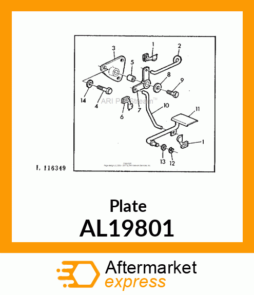 Plate AL19801