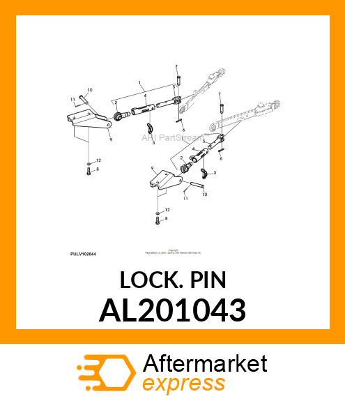 PIN, LOCK AL201043