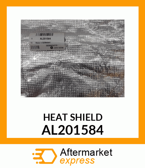 HEAT SHIELD, BONDET, ASSY. AL201584