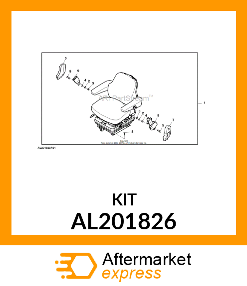 SEAT BELT DRIVER SEAT AL201826