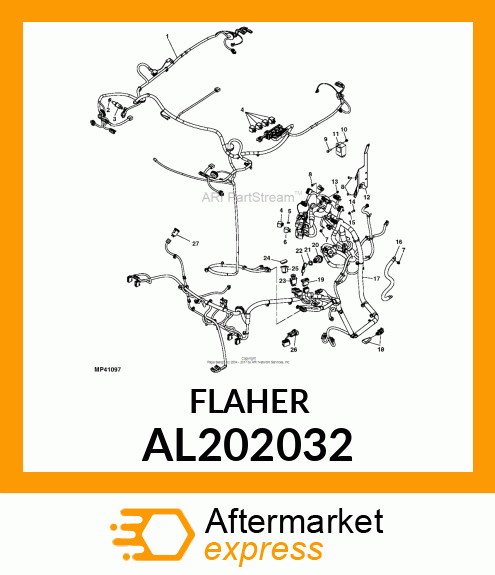 FLASHER, WARNING FLASHER , ELECTR AL202032