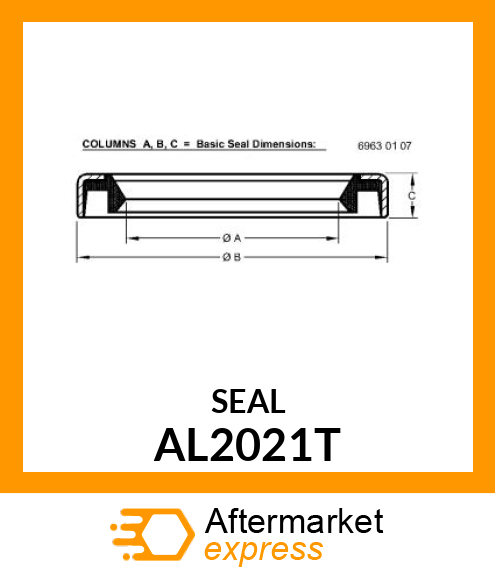 SEAL ,OIL AL2021T