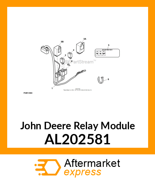 RELAY MODULE, WARNING FLASHER, SEAL AL202581