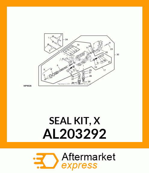 SEAL KIT, X AL203292