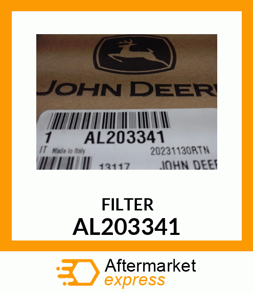 FILTER ELEMENT, SERVICE KIT, HYDR. AL203341