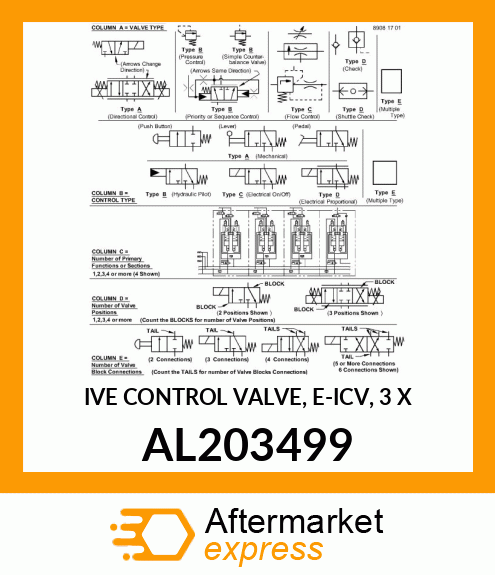 SELECTIVE CONTROL VALVE, E AL203499