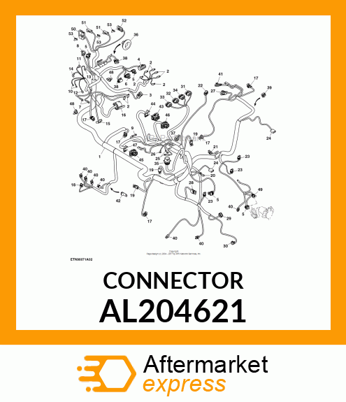 SENSOR, MAGNETIC PICK UP AL204621