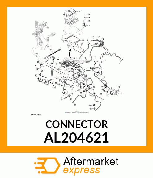 SENSOR, MAGNETIC PICK UP AL204621