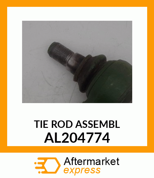 TIE ROD ASSEMBLY, DANA AXLE 733 AL204774