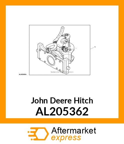 HITCH, AUTO, HEIGHT ADJUSTABLE, PIN AL205362