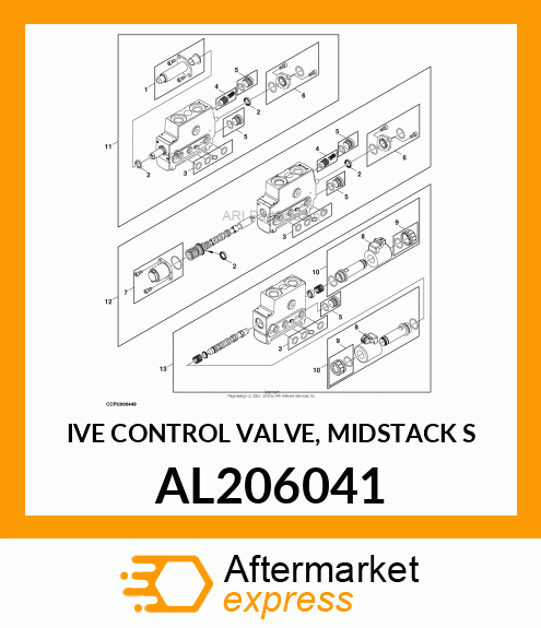 SELECTIVE CONTROL VALVE, MIDSTACK S AL206041