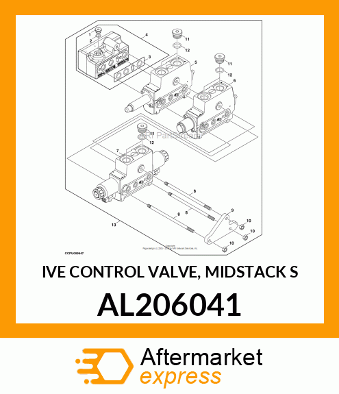 SELECTIVE CONTROL VALVE, MIDSTACK S AL206041