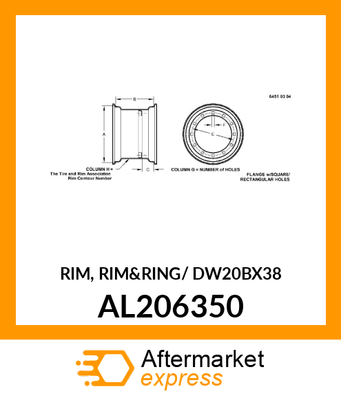 Rim AL206350