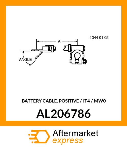 BATTERY CABLE, POSITIVE / IT4 / MW0 AL206786