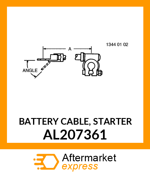 BATTERY CABLE, STARTER AL207361