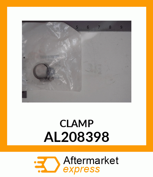 CLAMP, HOSE CLAMP, 20 AL208398