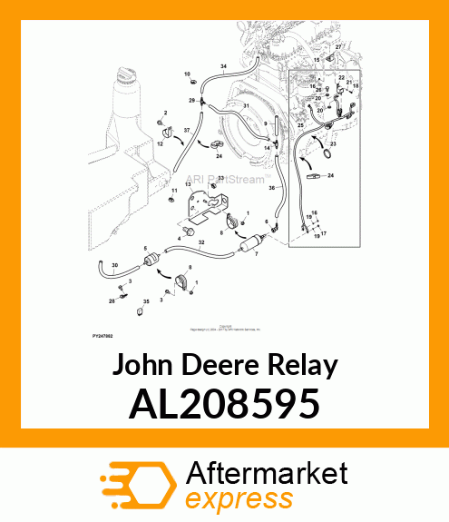 RELAY, RELAY, 70A, W/ RESISTOR, W/ AL208595