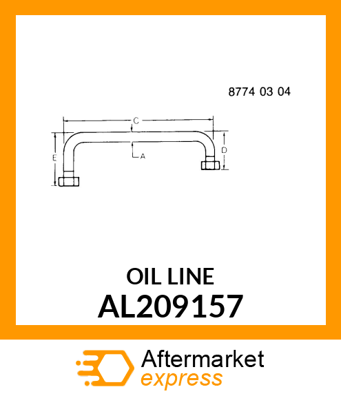 OIL LINE AL209157