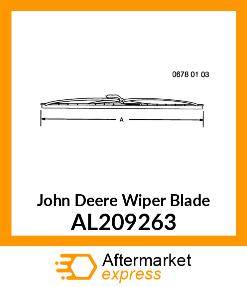 WIPER BLADE AL209263