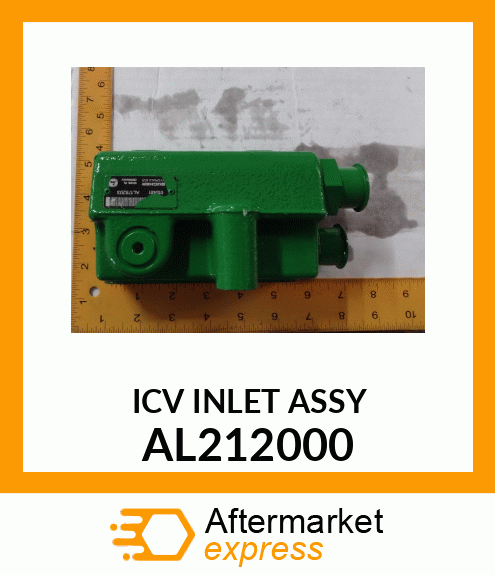 Valve Stack - VALVE STACK, ICV INLET ASSY W/ ADD. AL212000