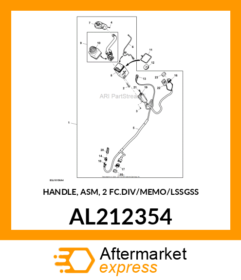 HANDLE, ASM, 2 FC. DIV/MEMO/LSS GSS AL212354