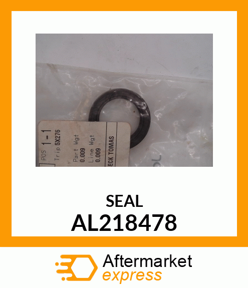 Seal - SEAL, OIL, DUAL LIP AL218478