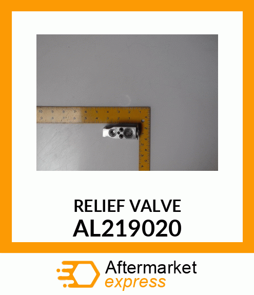 PRESSURE RELIEF VALVE, VALVE,EXPANS AL219020