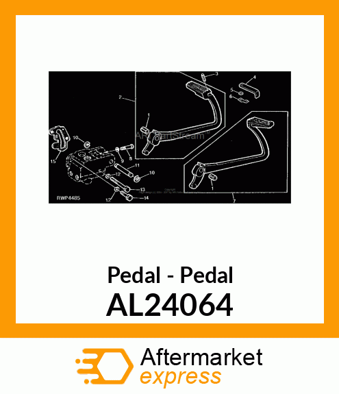 Pedal - Pedal AL24064