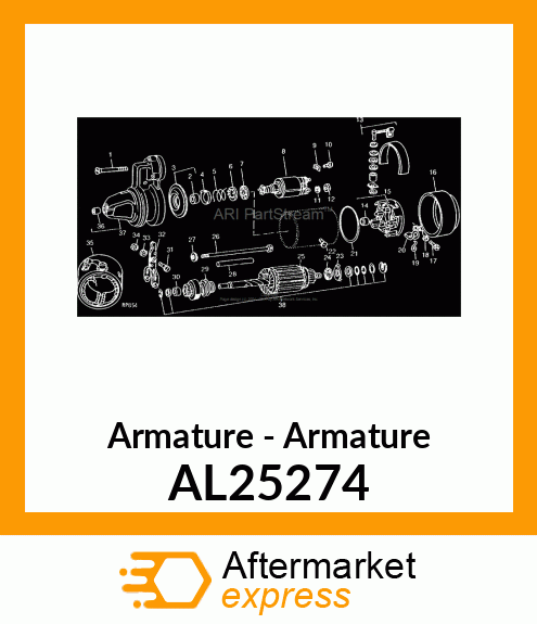 Armature - Armature AL25274