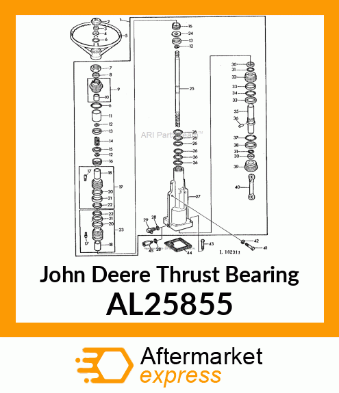 THRUST BEARING AL25855