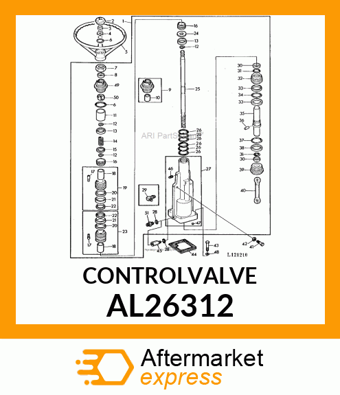 STEERING CONTROL UNIT, STEERING CON AL26312